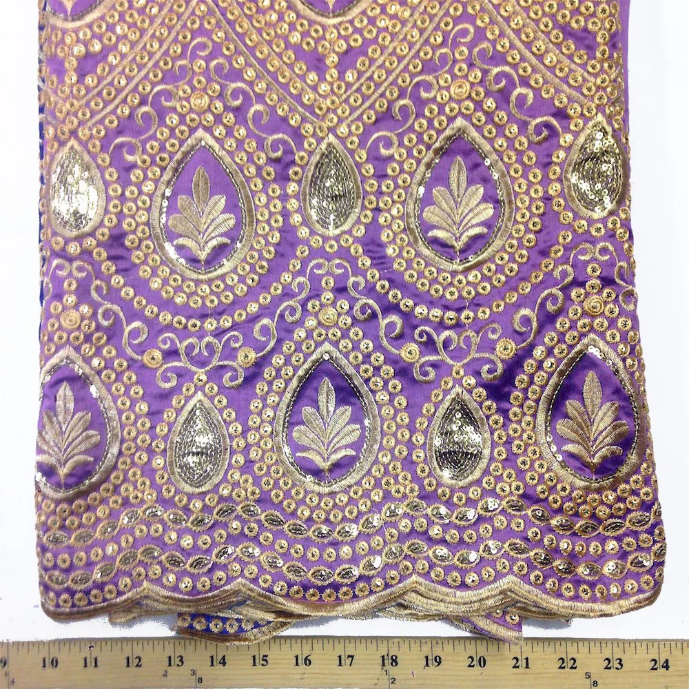 Regal African George Taffeta - Lavender - Image 3