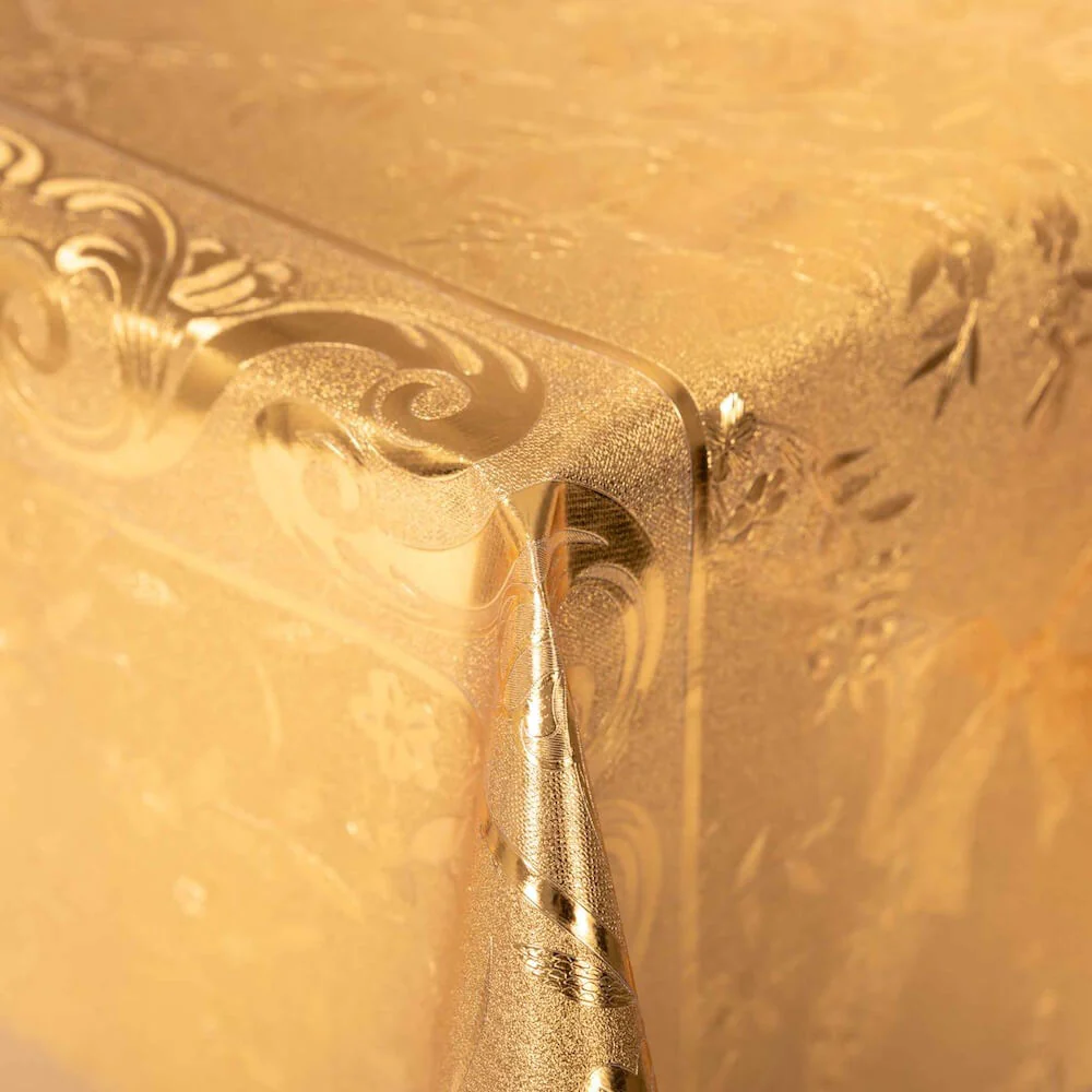 Ribbon Metallic Oilcloth - Image 10