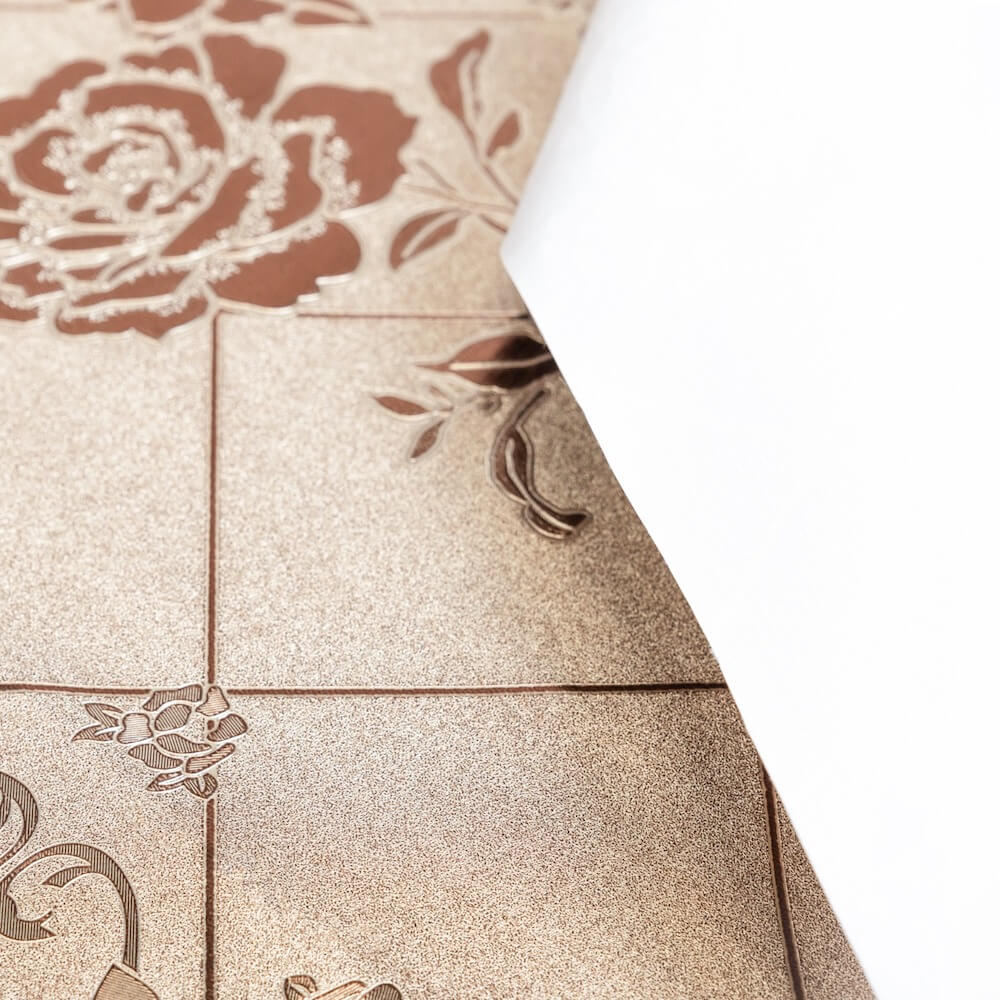 Rose Grid Oilcloth - Image 4
