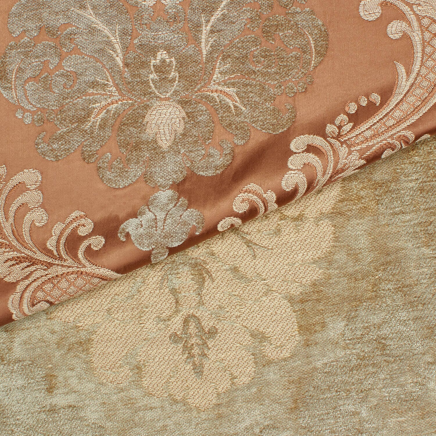 Royal Damask Chenille Upholstery Brocade Satin Jacquard - Image 4