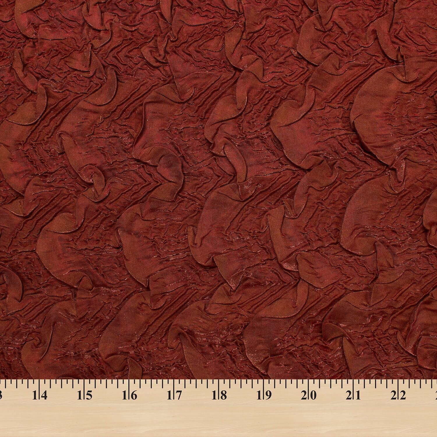 Two-Tone Ruched Ruffle Satin - Image 10