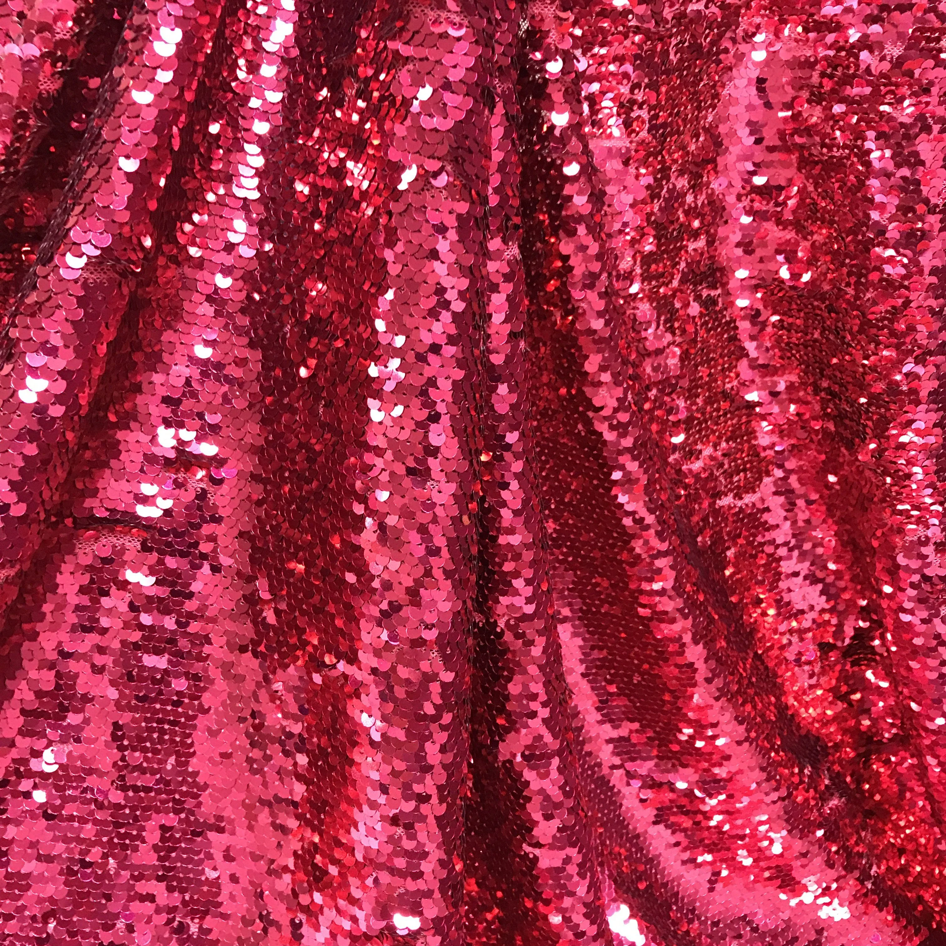 All-Over Sequins Mermaid Scale on Stretch Mesh - Image 27