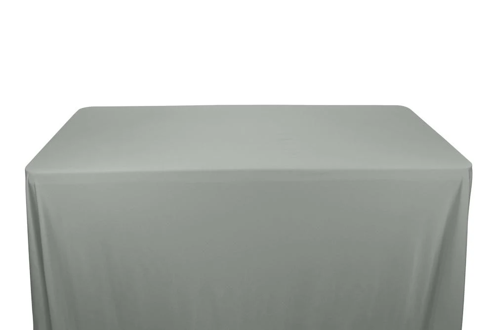 Shiny Milliskin Tricot Banquet Rectangular Table Covers - 6 Feet - Image 13
