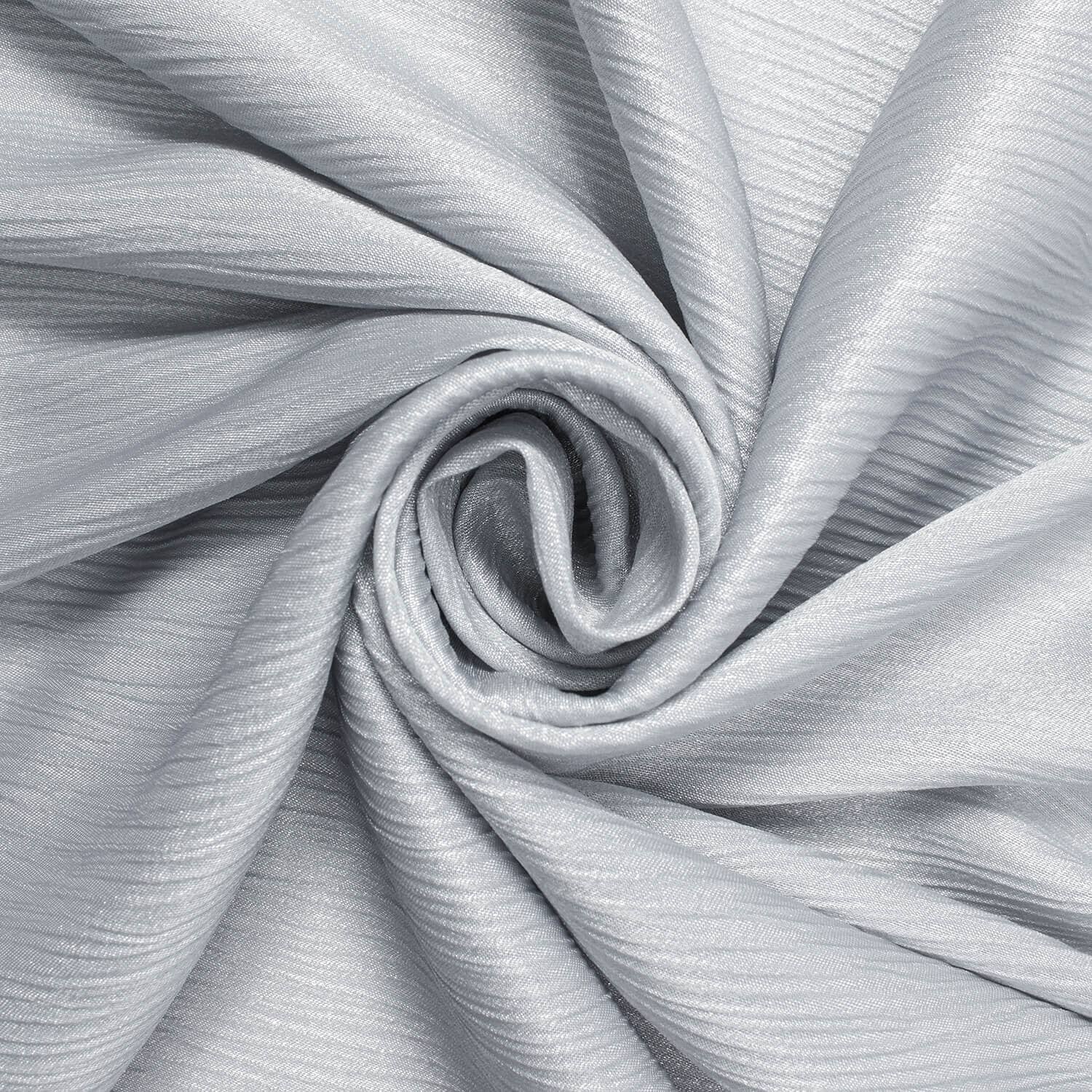 Shiny Striped Crinkle Crepe Satin - Image 38