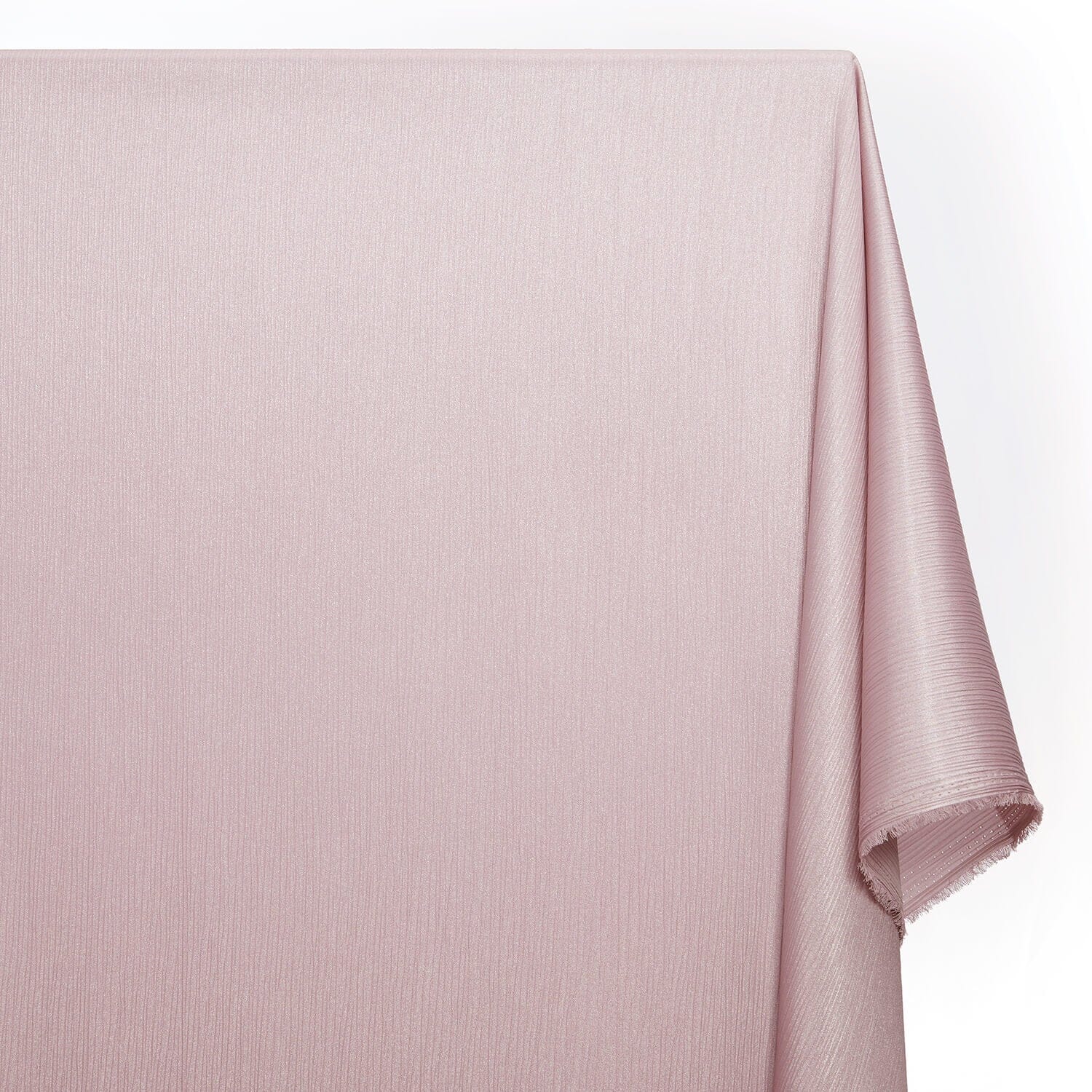 Shiny Striped Crinkle Crepe Satin - Image 9