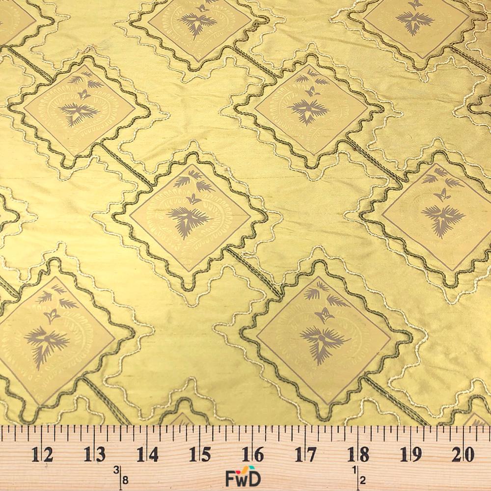 Silk Dupioni Corded Embroidery - Image 7