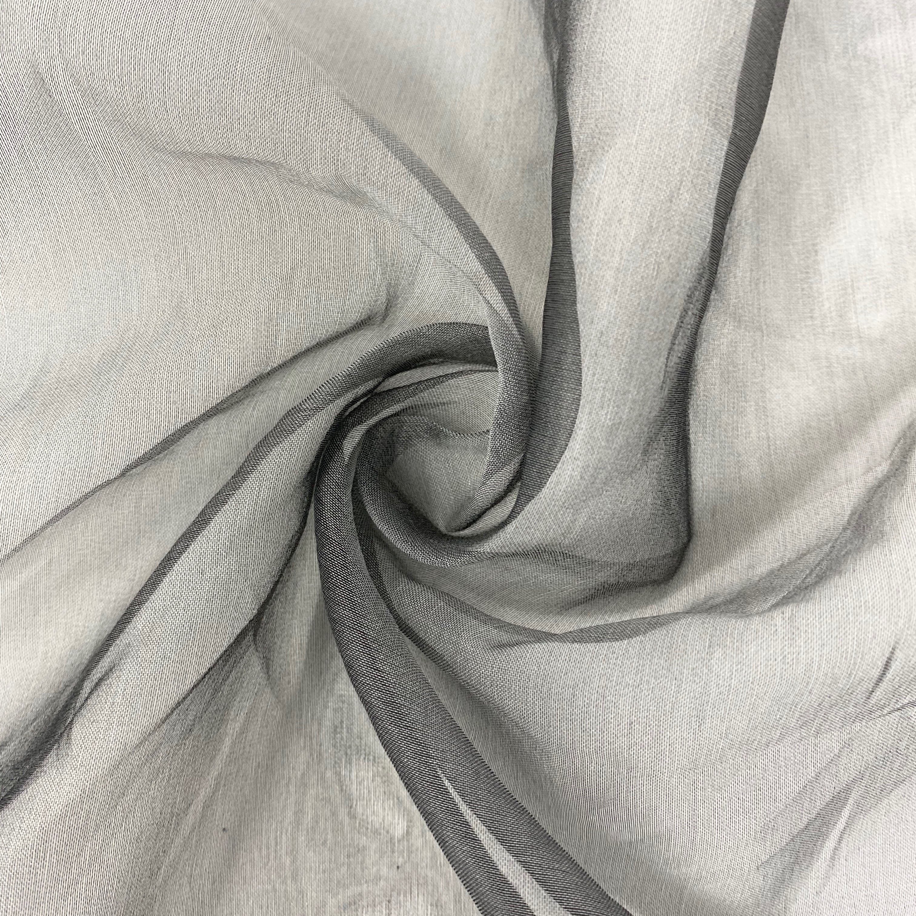 Grey Silk Organza - Image 2