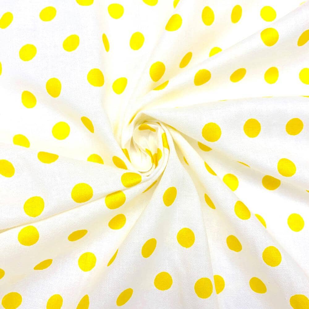 Small Polka Dot Cotton Poplin (43/44 Inch) - Image 31