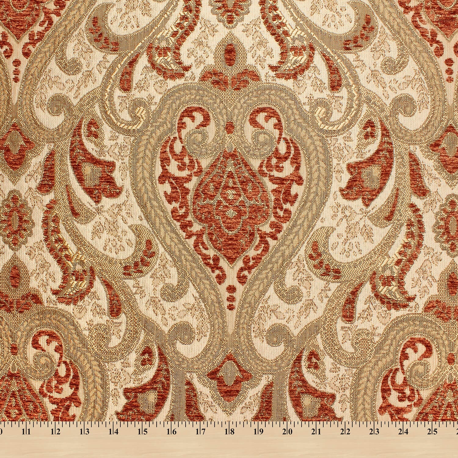 Spade Damask Chenille Upholstery Brocade Jacquard - Image 9