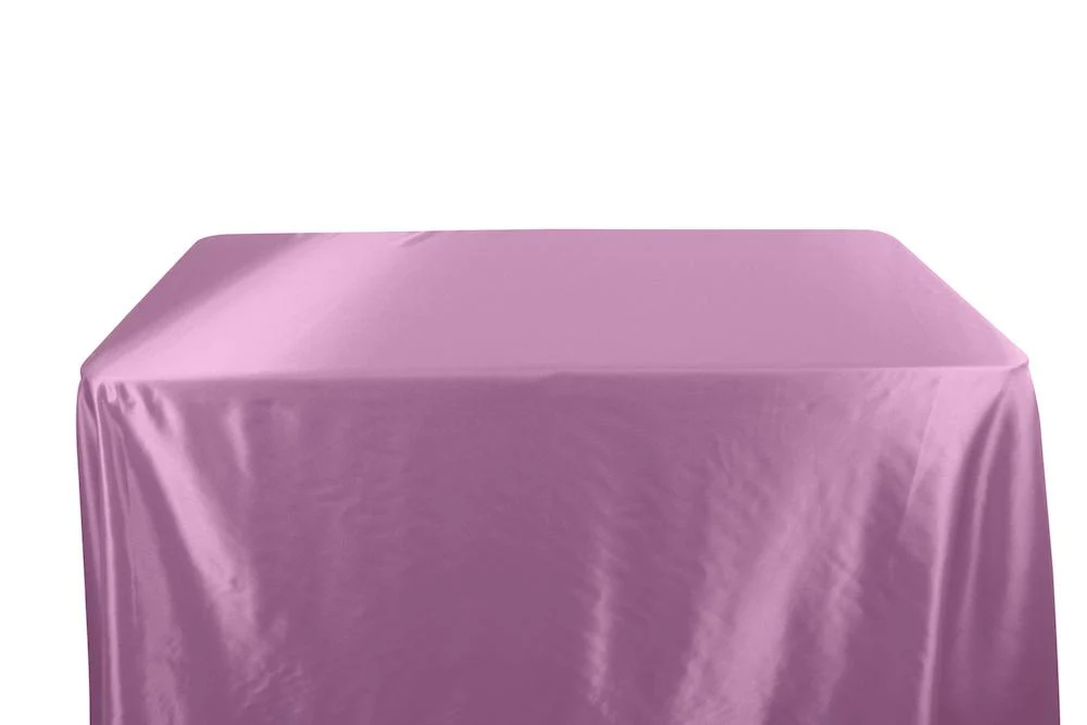 Stretch Charmeuse Satin Banquet Rectangular Table Covers - 6 Feet - Image 17