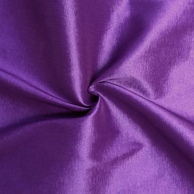 Stretch Taffeta Rod Pocket Curtains - Purple - Image 3