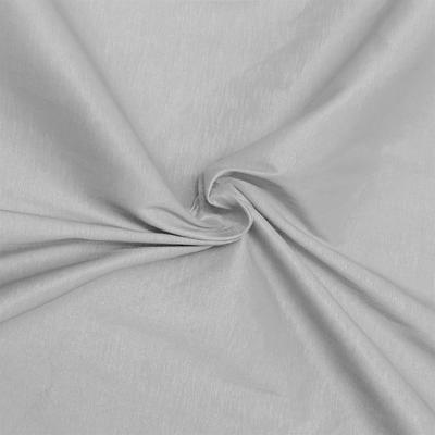 Stretch Taffeta Rod Pocket Curtains - Silver - Image 3