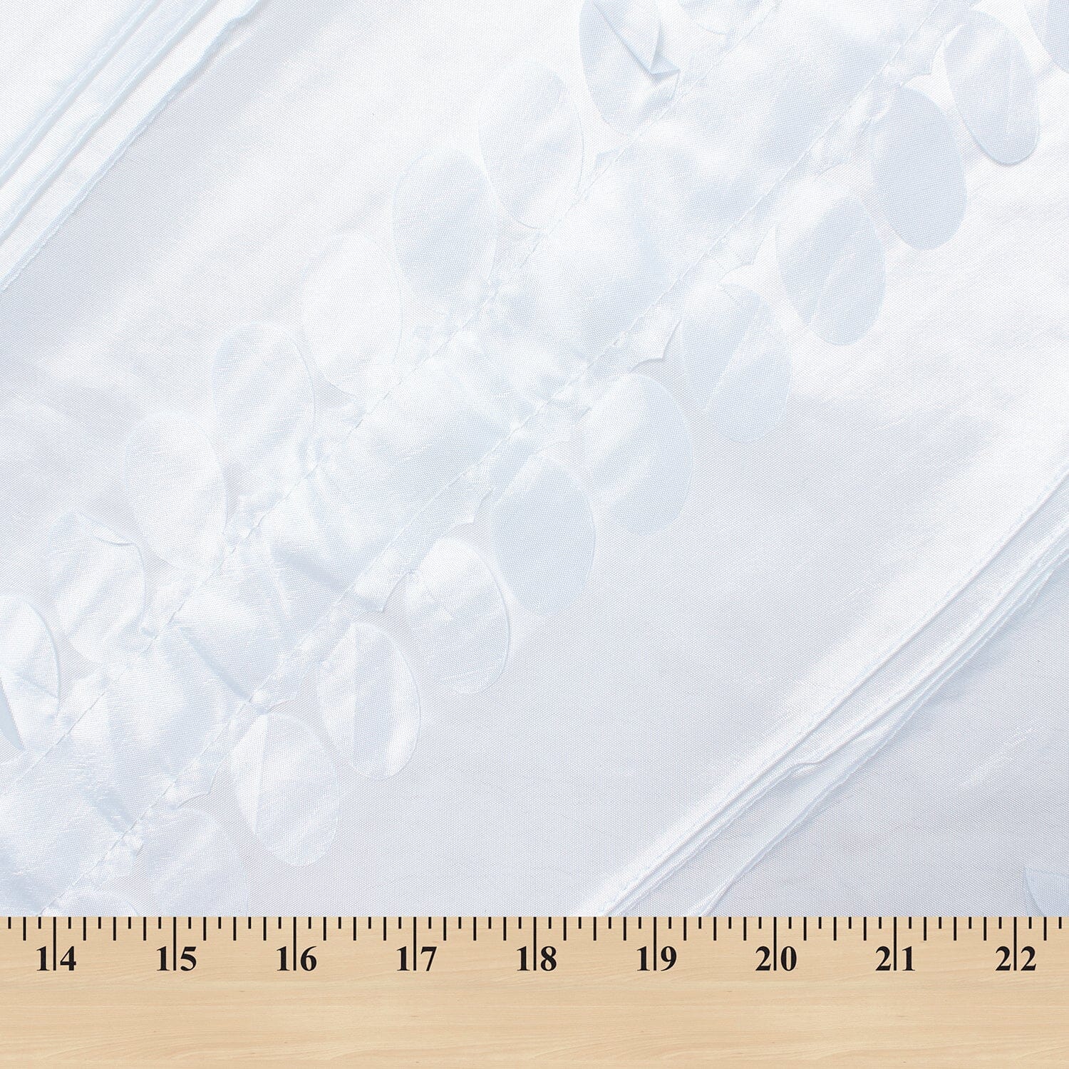 Striped Circle Ruffles On Taffeta - Image 3