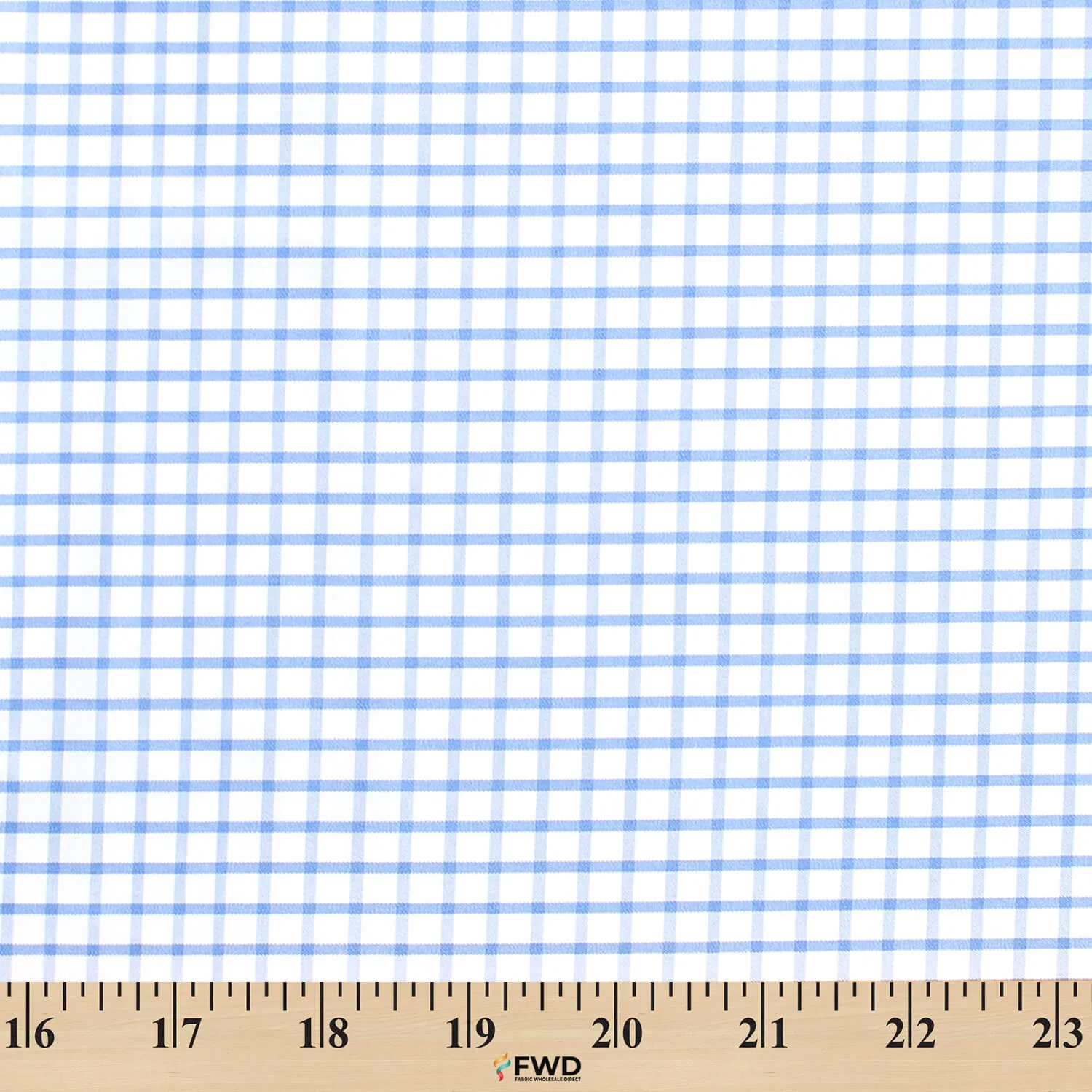Suave 1/4" Gingham Check Shirting Poplin - Image 4