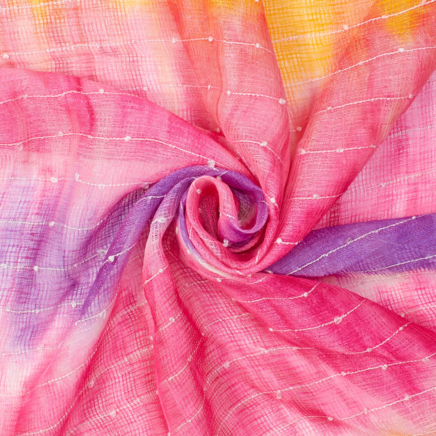 Tie Dye Embroidered Dobby - Image 3