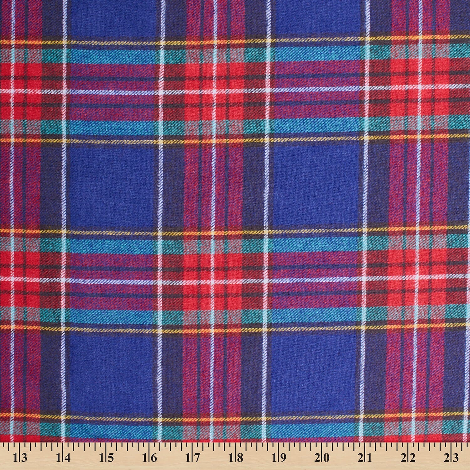 Tom Tartan Plaid Yarn Dyed Brushed Cotton Flannel - Image 3