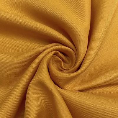 Polyester Twill Rod Pocket Curtains - Gold - Image 3