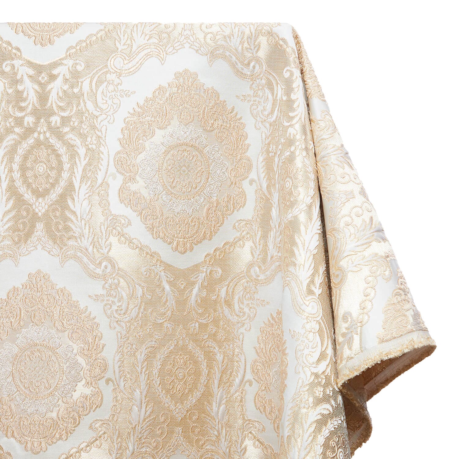 Versailles Extra Wide Two Tone Metallic Damask Jacquard - Image 2