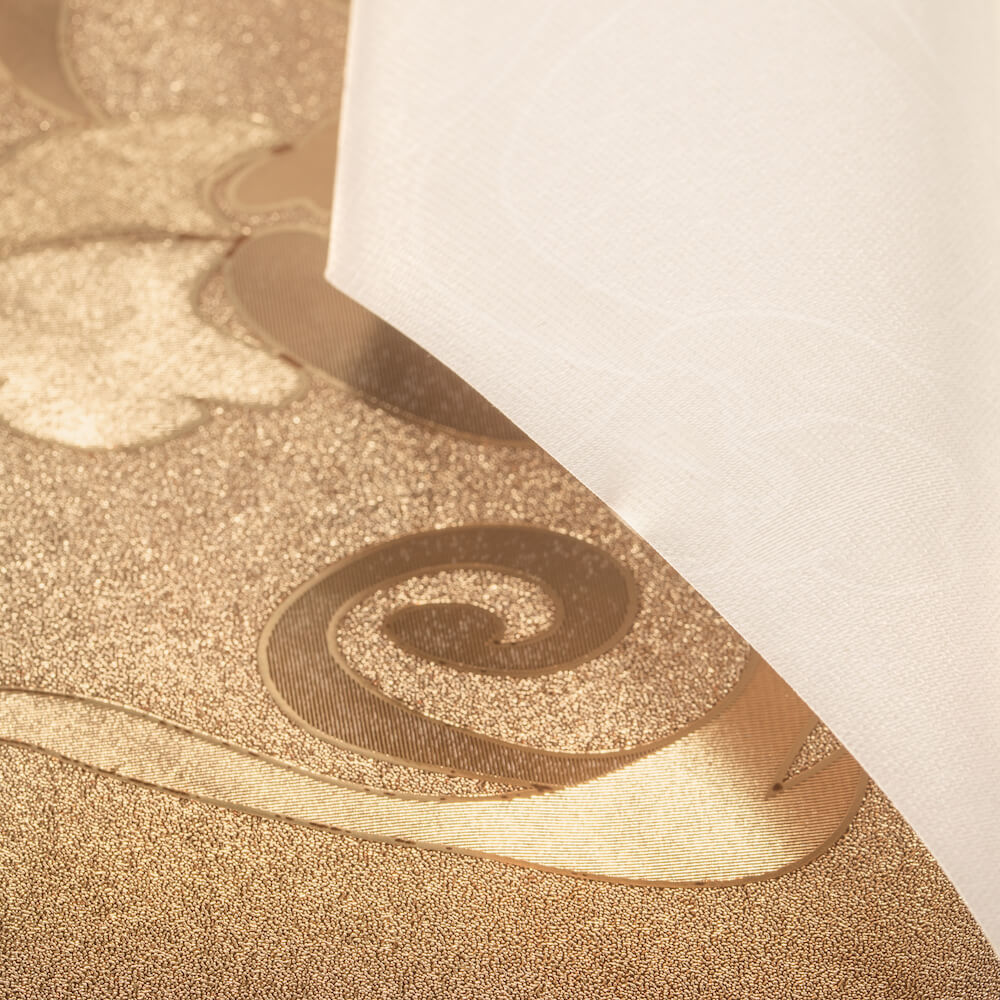 Vine Metallic Oilcloth - Image 4