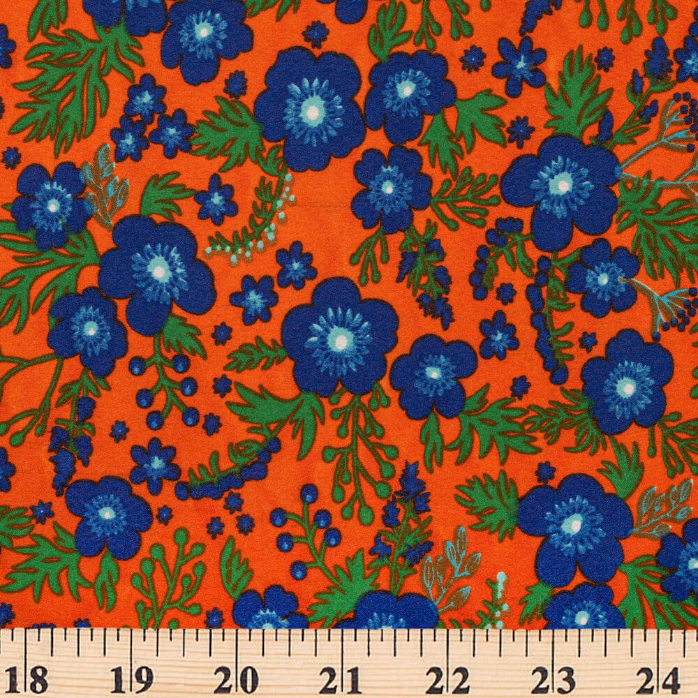 Viola Crepe De Chine Print - Image 7