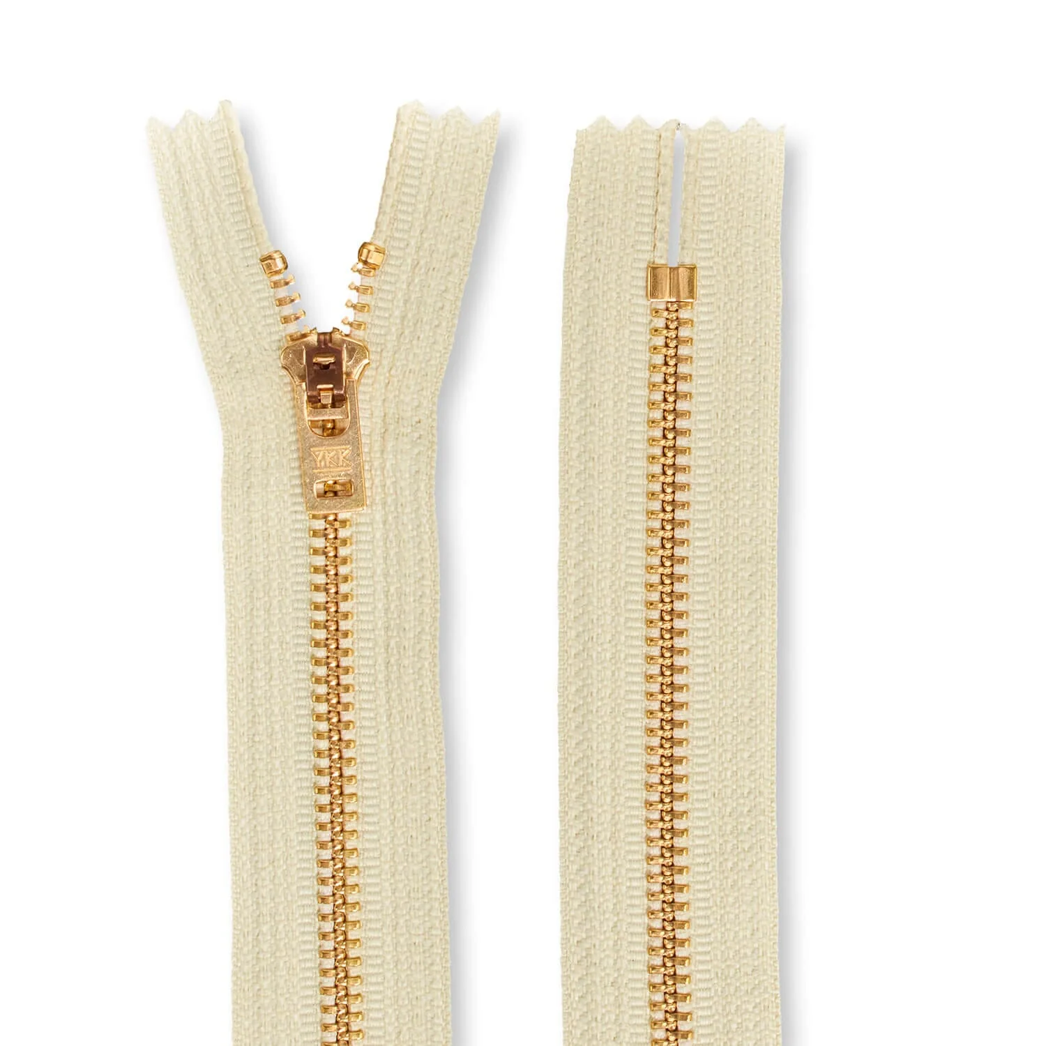 YKK #5 Brass Closed End Jean Zipper - Image 28
