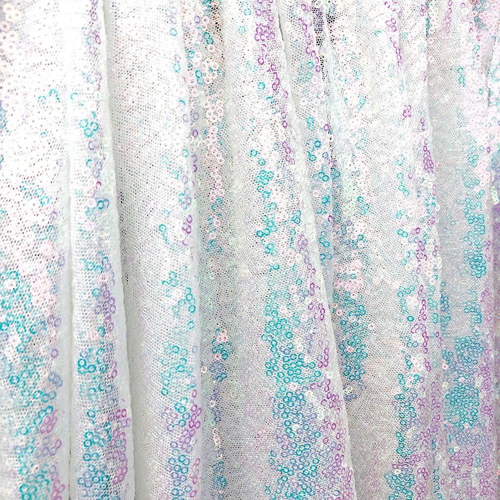Zigzag Starlight Micro Sequins On Stretch Mesh - Image 7