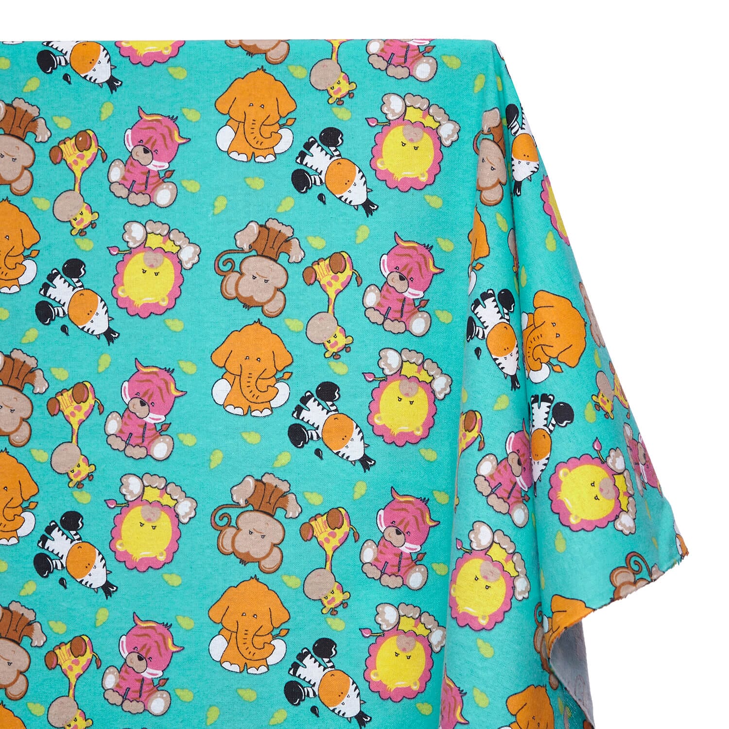 Zoo Animals Printed Cotton Flannel - Image 5